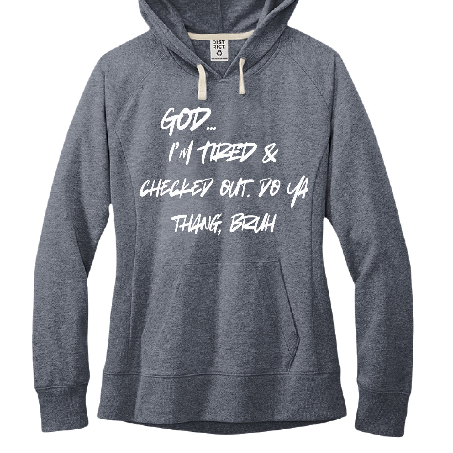 Heathered Navy - FRONT