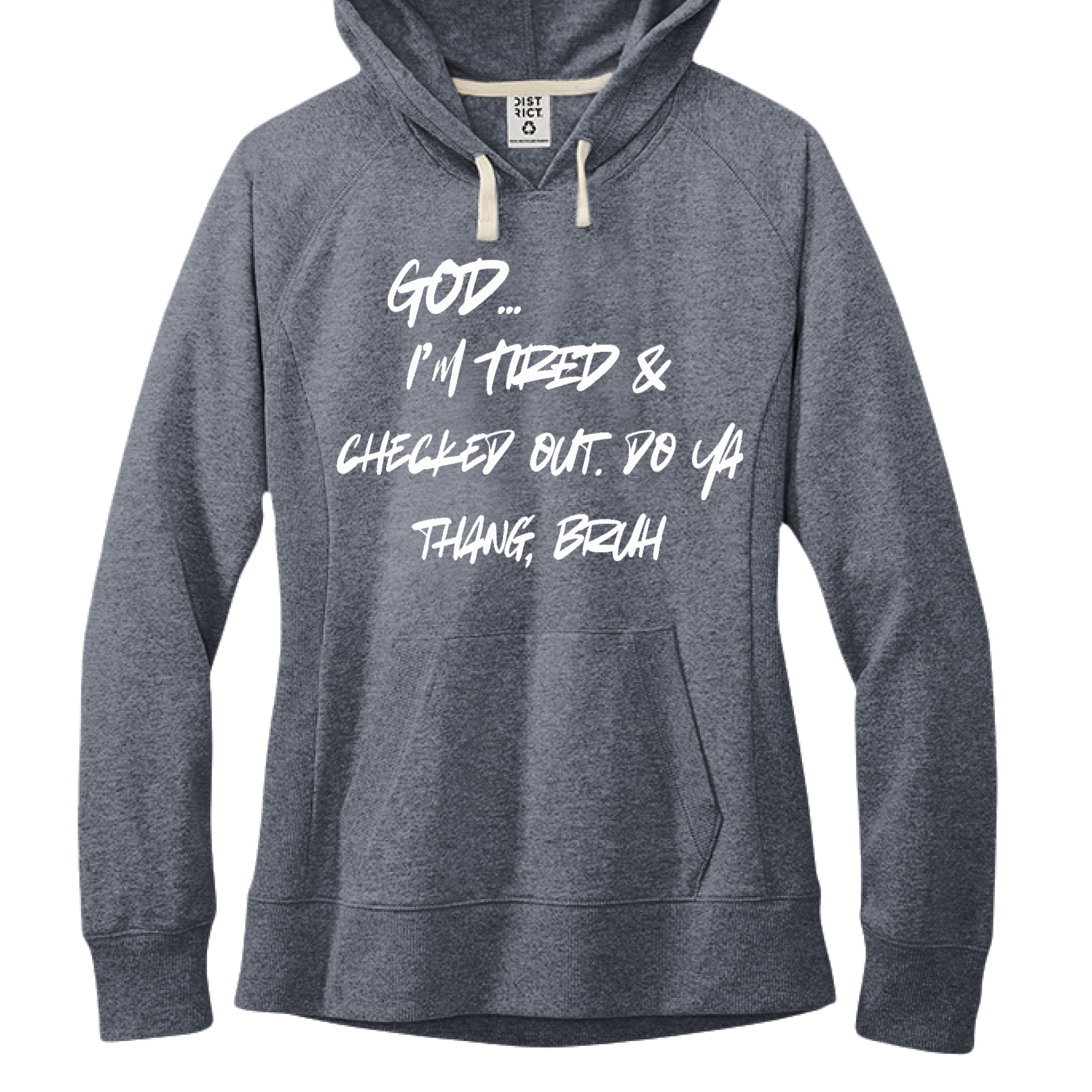 Heathered Navy - FRONT