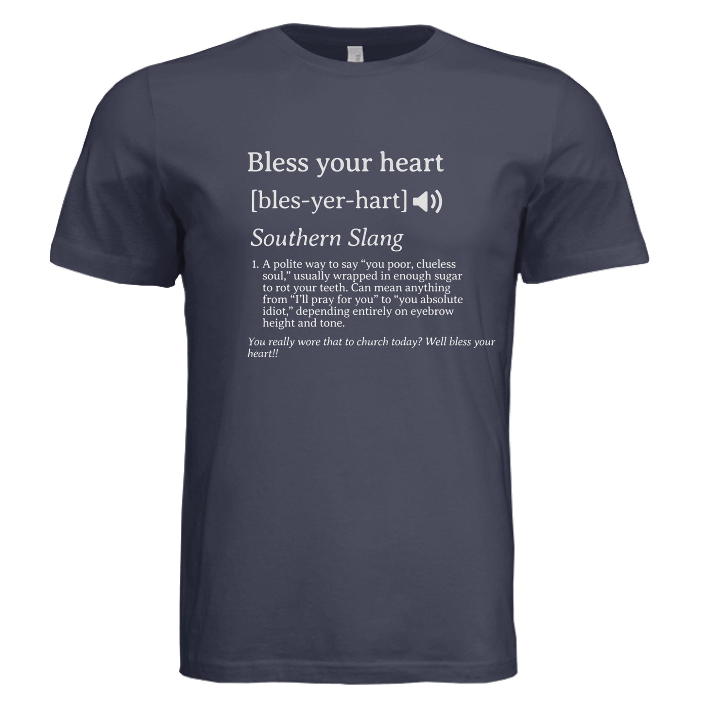 SOLID NVY TRBLND - FRONT