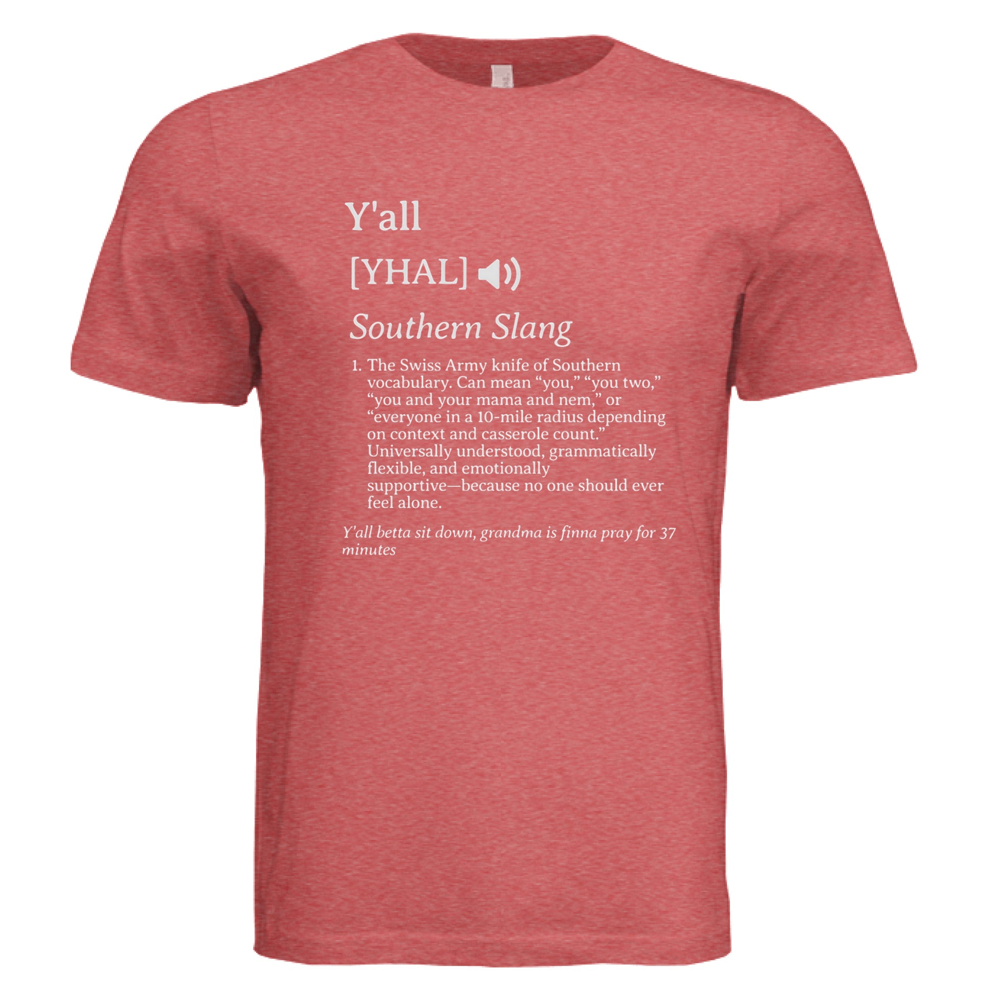 RED TRIBLEND - FRONT