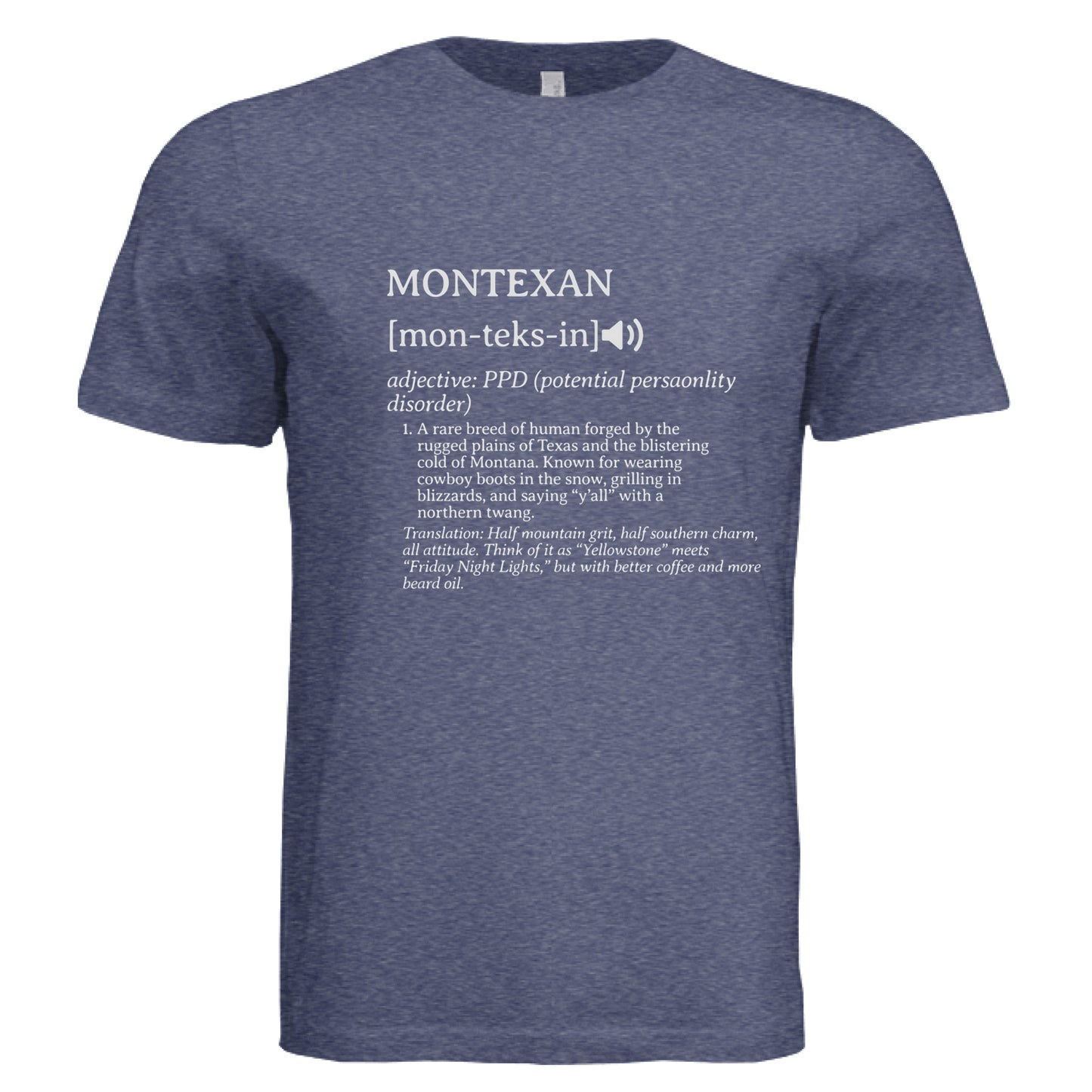 NAVY TRIBLEND - FRONT