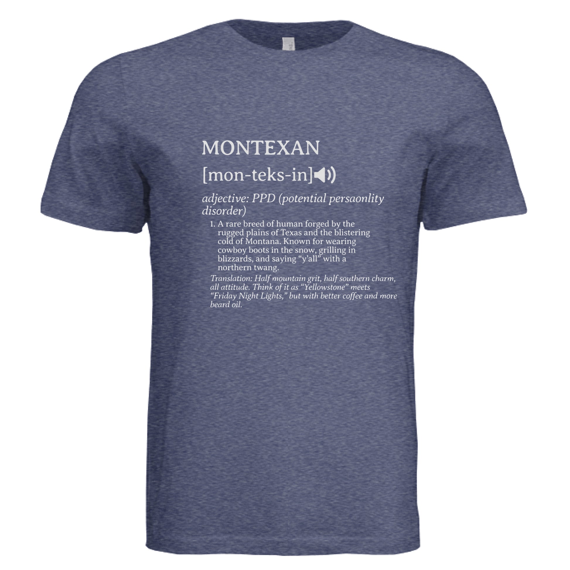 NAVY TRIBLEND - FRONT