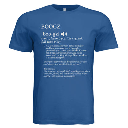 Solid True Royal Triblend - FRONT