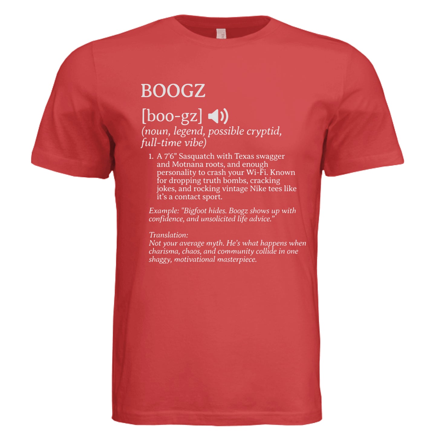 SOLID RED TRIBLN - FRONT