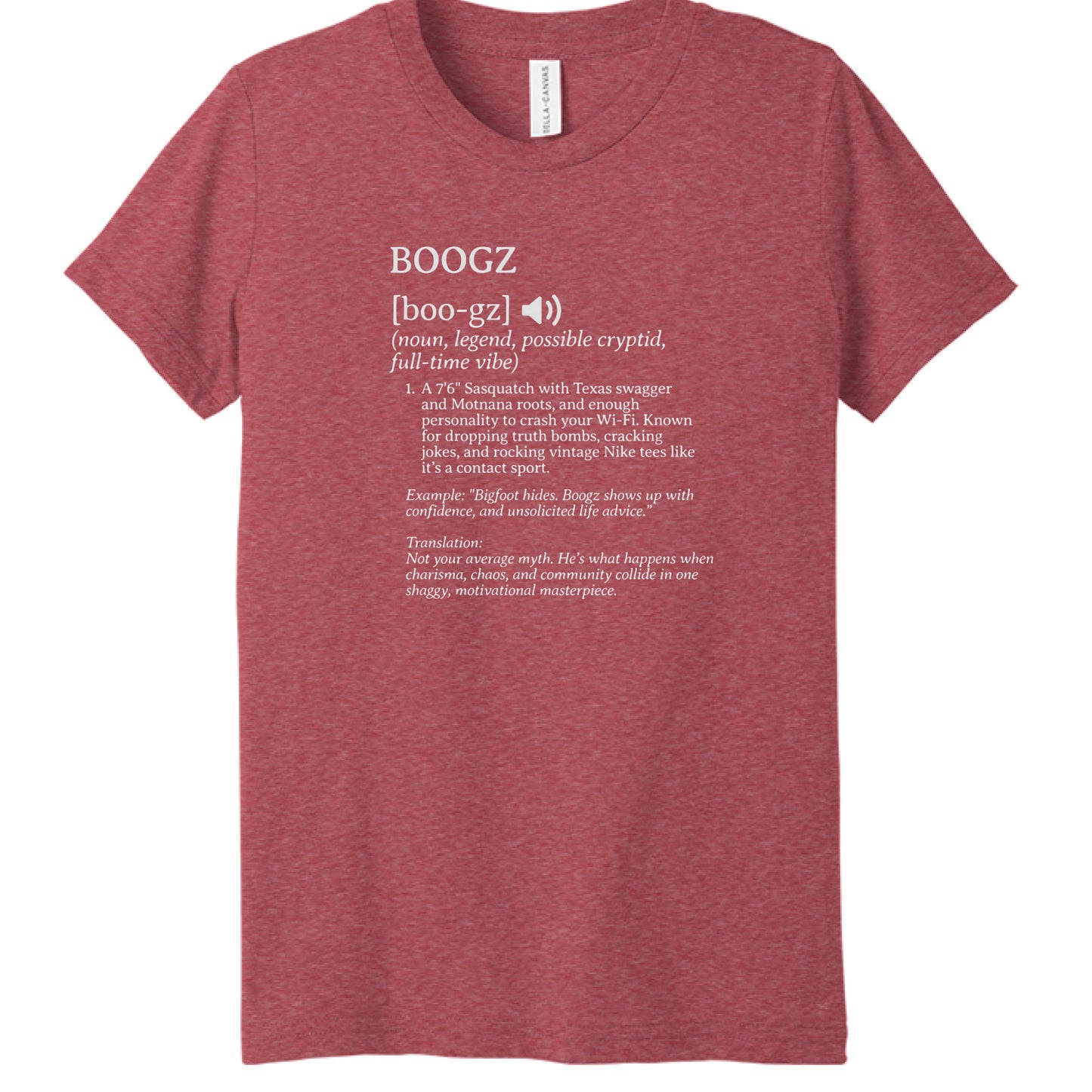 RED TRIBLEND - FRONT