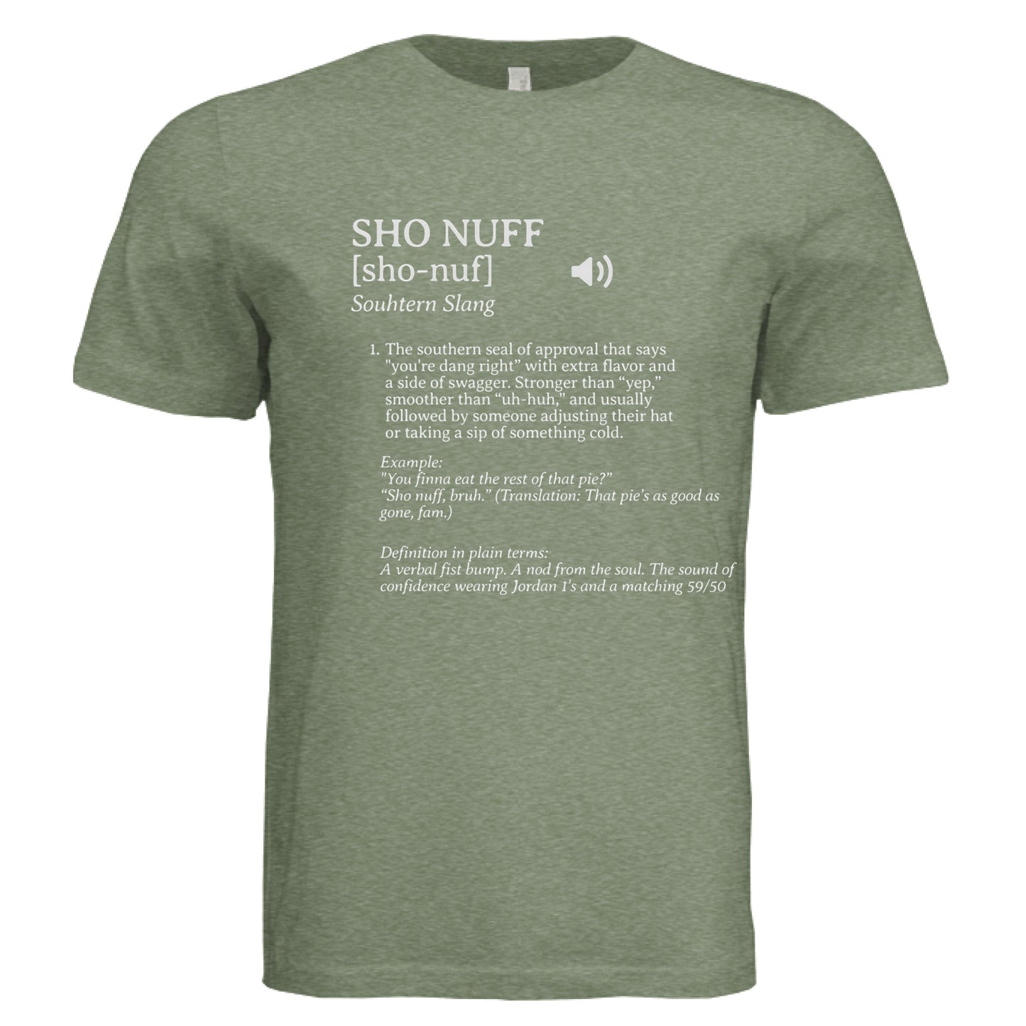 OLIVE TRIBLEND - FRONT