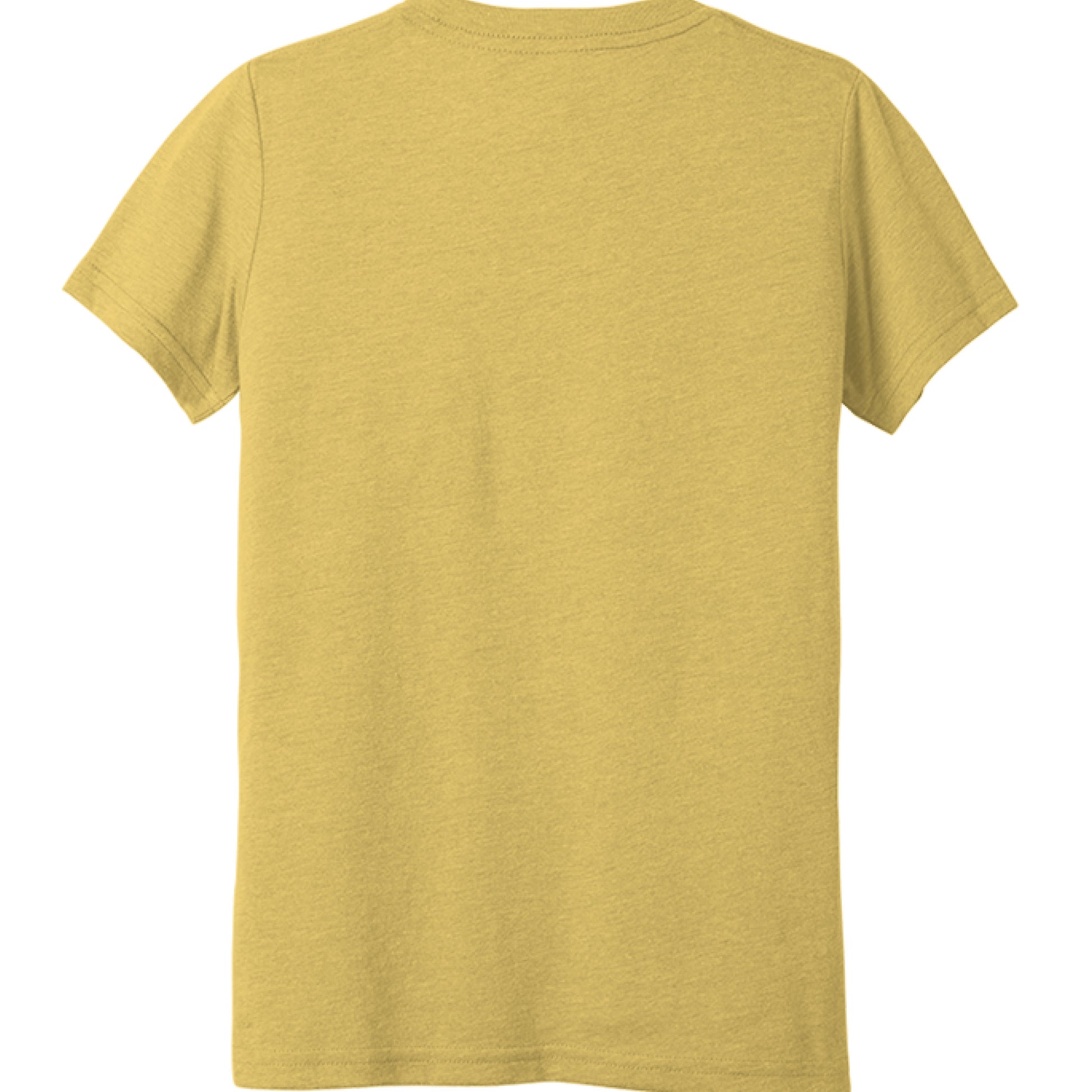 Mustard Triblend - BACK