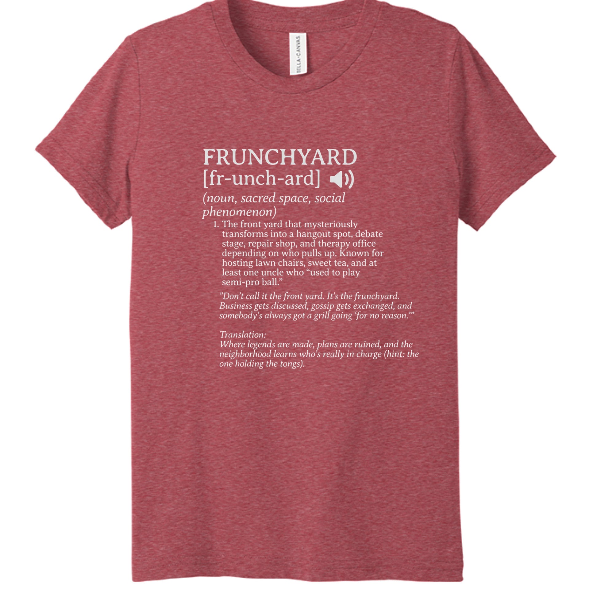 RED TRIBLEND - FRONT