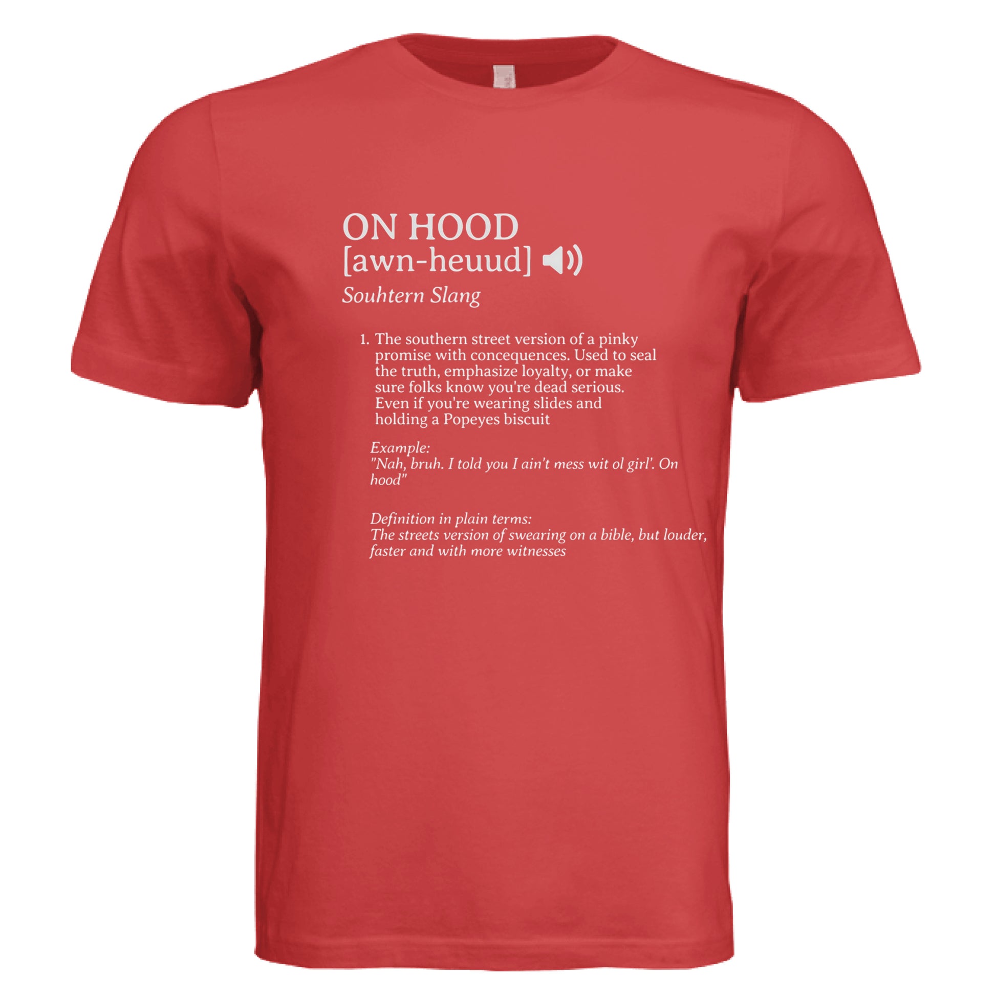 SOLID RED TRIBLN - FRONT