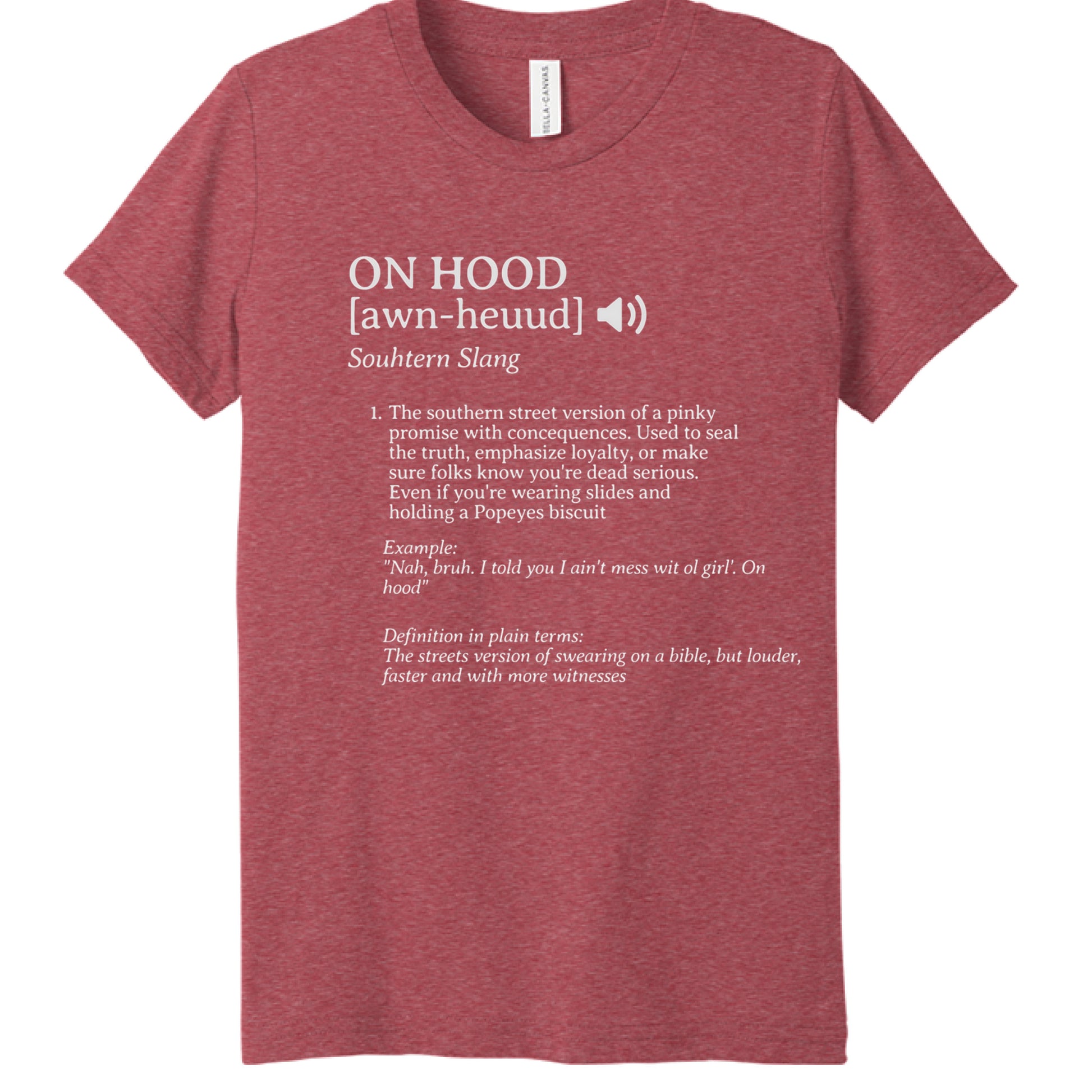 RED TRIBLEND - FRONT