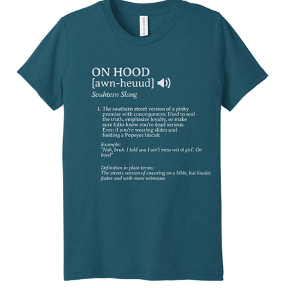 Teal Triblend - FRONT