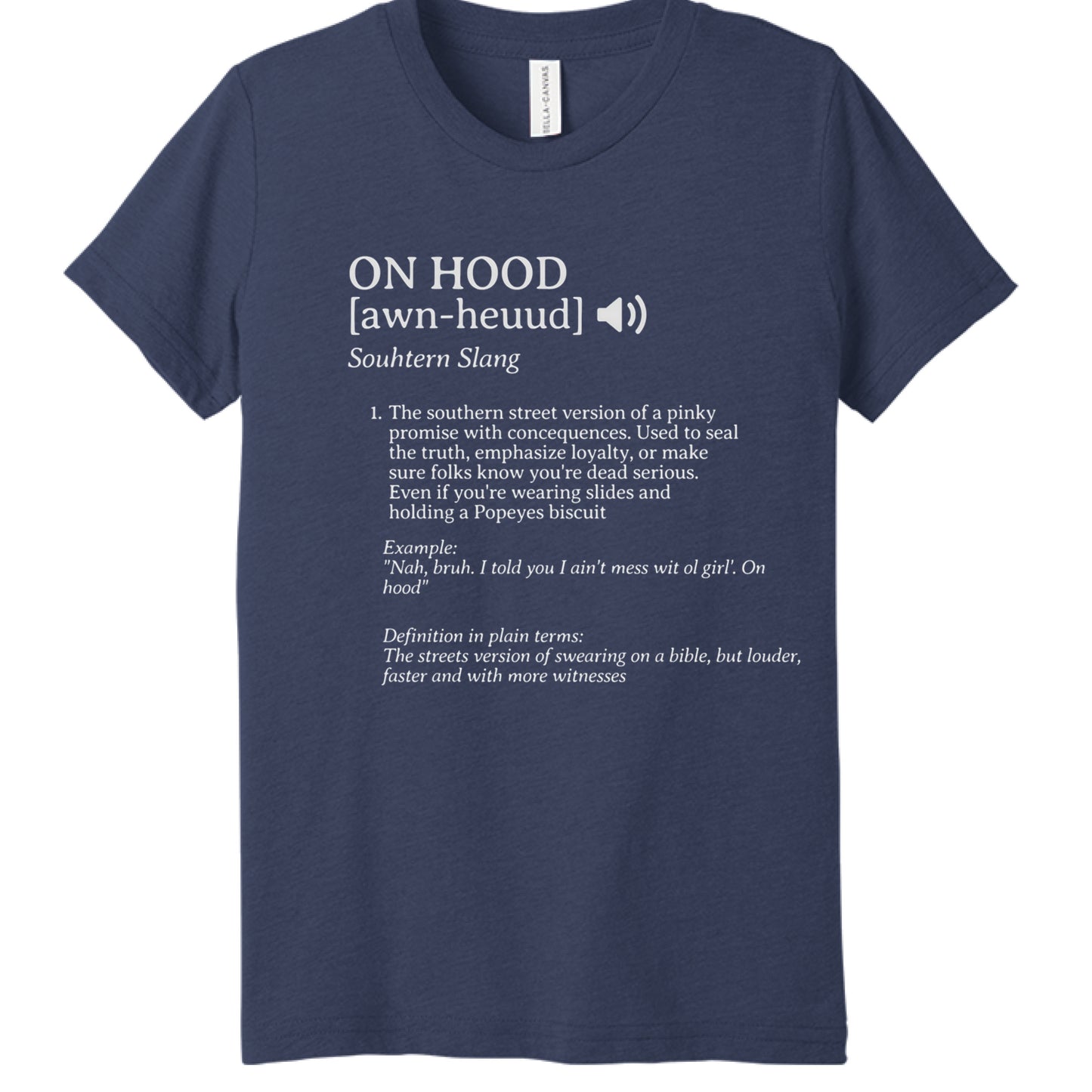 SOLID NVY TRBLND - FRONT