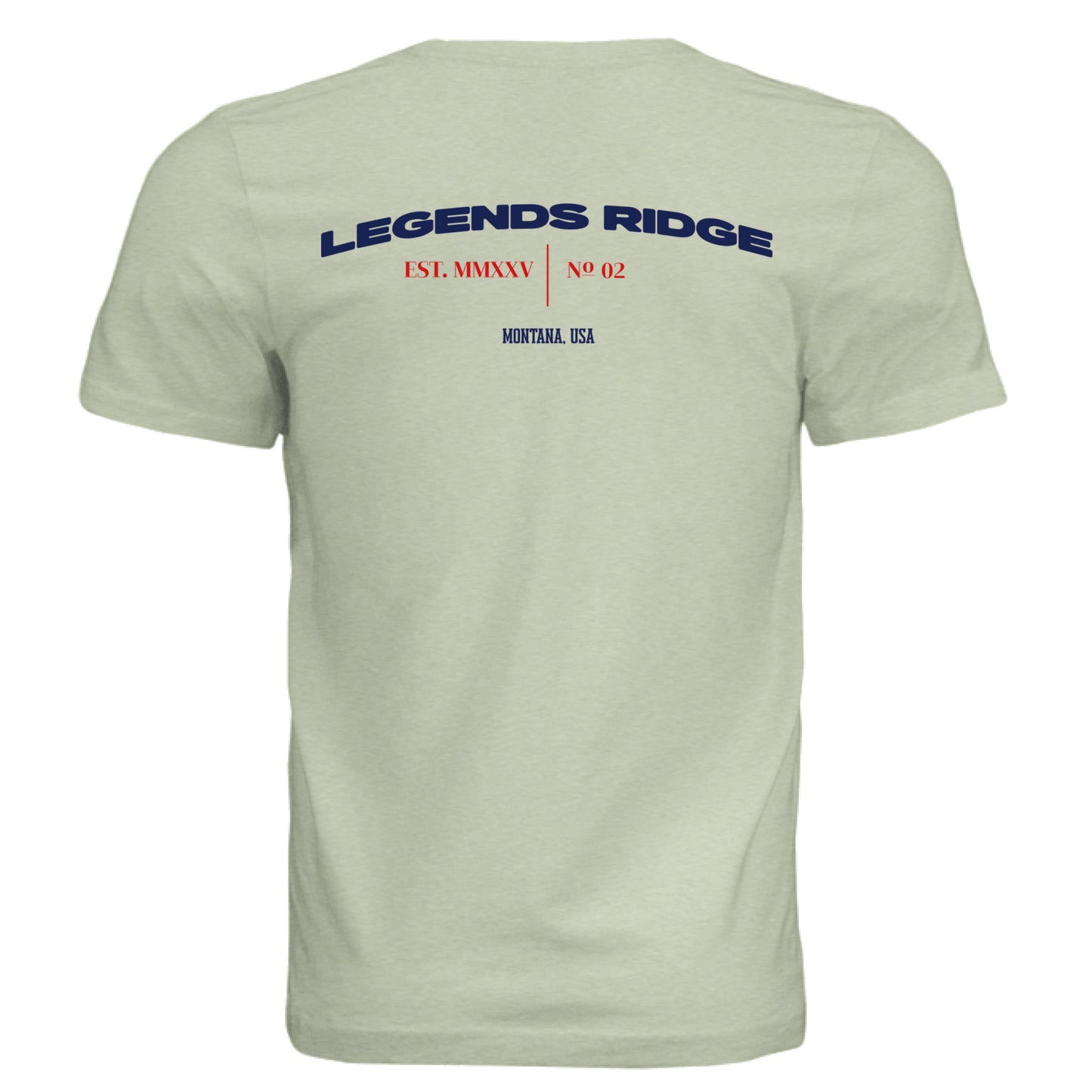 Spring Green Triblend - BACK